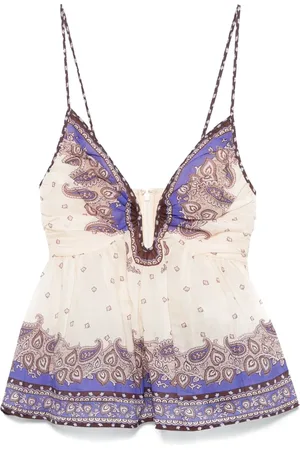 ZIMMERMANN Mujer, Camisetas, Púrpura, Talla: XS