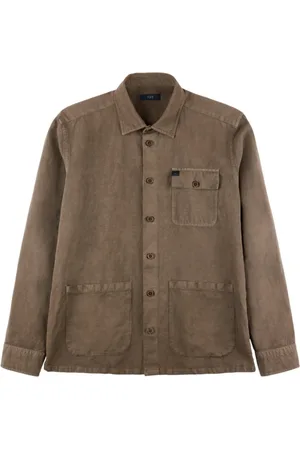 FAY Hombre, Chaquetas, Marrón, Talla: L
