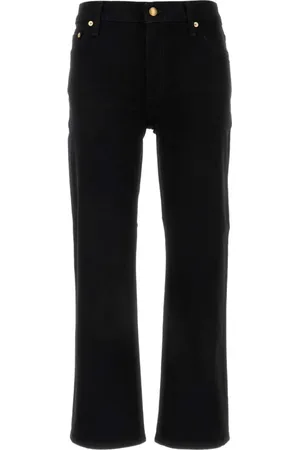 Tory Burch Mujer, Vaqueros, Negro, Talla: W27
