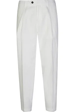 ELEVENTY Hombre, Pantalones, Blanco, Talla: W34