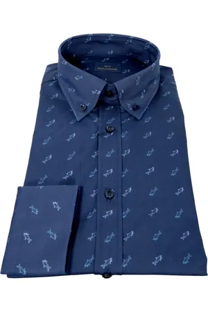 Paul & Shark Hombre, Camisas, Azul, Talla: XL