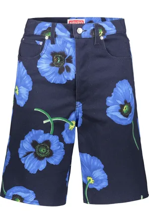 Kenzo Hombre, Pantalones cortos, Azul, Talla: W29