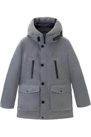 Woolrich Hombre, Abrigos, Gris, Talla: L