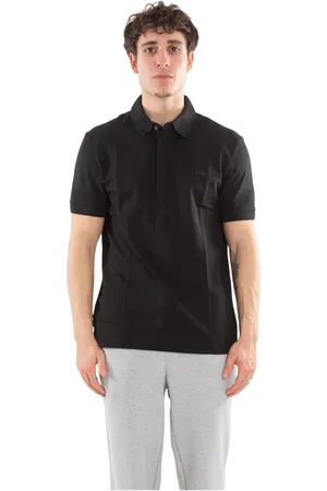 Lacoste Hombre, Camisetas, Negro, Talla: L