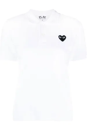 Comme des Garçons Mujer, Camisetas, Blanco, Talla: L