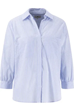 Fynch-Hatton Mujer, Blusas y Camisas, Azul, Talla: M
