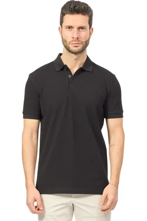 HUGO BOSS Hombre, Camisetas, Negro, Talla: S