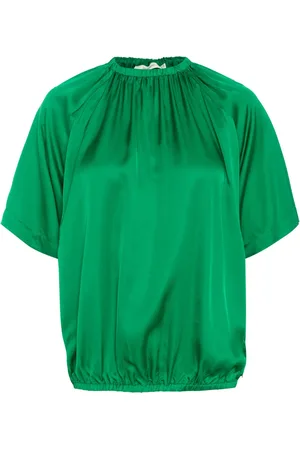INWEAR Mujer, Blusas y Camisas, Verde, Talla: M