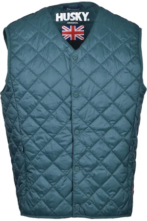 HUSKY Hombre, Chaquetas, Verde, Talla: M