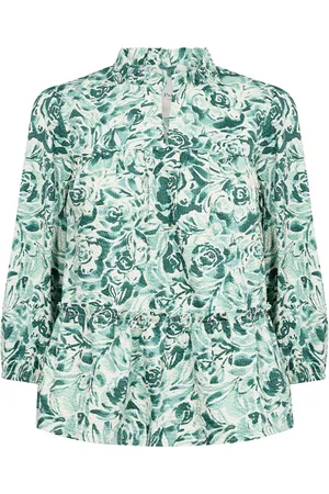 Part Two Mujer, Blusas y Camisas, Verde, Talla: XL