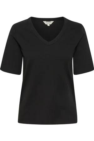 Part Two Mujer, Camisetas, Negro, Talla: 2XL