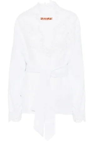 ERMANNO SCERVINO Mujer, Blusas y Camisas, Blanco, Talla: M