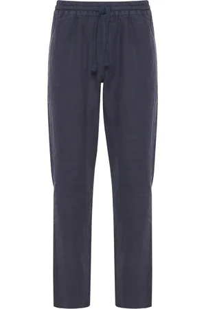 FEDELI Hombre, Pantalones, Azul, Talla: L
