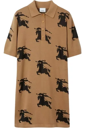 Burberry Mujer, Vestidos, Marrón, Talla: M