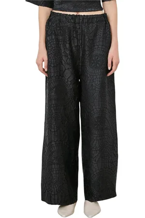 MEIMEIJ Mujer, Pantalones, Negro, Talla: M