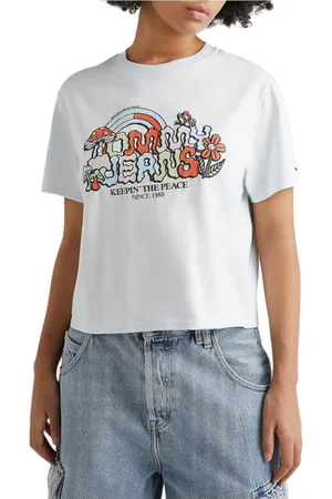 Tommy Hilfiger Mujer, Camisetas, Blanco, Talla: S