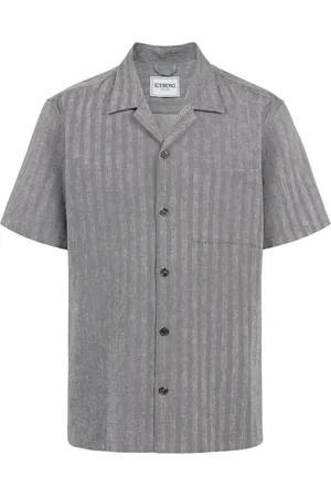 Iceberg Hombre, Camisas, Gris, Talla: M