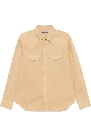 Tom Ford Hombre, Camisas, Marrón, Talla: L