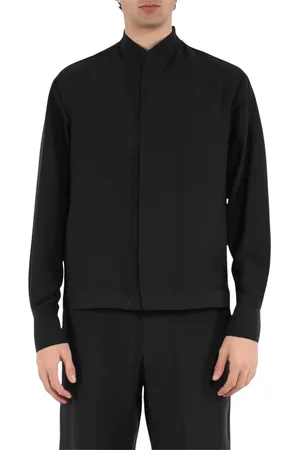 COSTUMEIN Hombre, Camisas, Negro, Talla: L