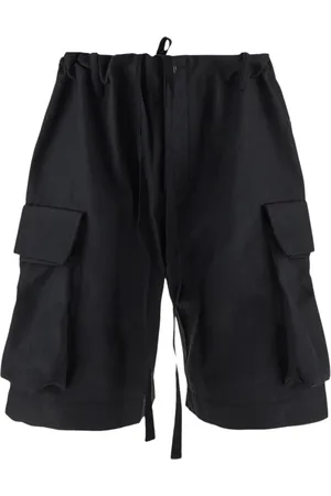 UMA WANG Hombre, Pantalones cortos, Negro, Talla: M