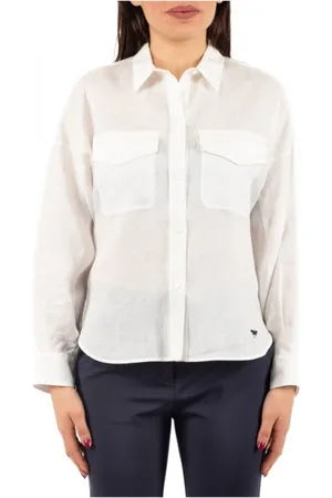 Max Mara Mujer, Blusas y Camisas, Blanco, Talla: L