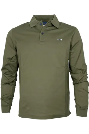 Paul & Shark Hombre, Camisetas, Verde, Talla: XL