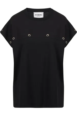 Iceberg Mujer, Camisetas, Negro, Talla: M