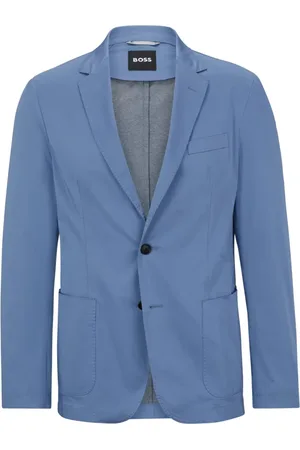 HUGO BOSS Hombre, Chaquetas, Azul, Talla: L
