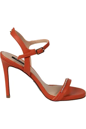 Patrizia Pepe Mujer, Zapatos, Naranja, Talla: 37 EU