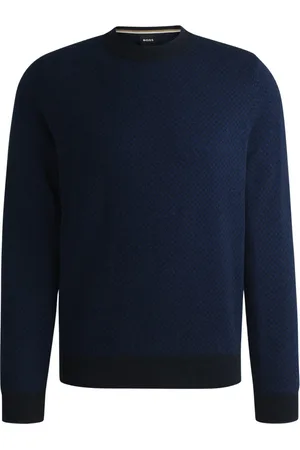 HUGO BOSS Hombre, Jerseys, Azul, Talla: XL