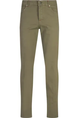 Kiton Hombre, Pantalones, Verde, Talla: W40