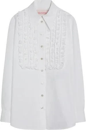 VALENTINO GARAVANI Mujer, Blusas y Camisas, Blanco, Talla: S