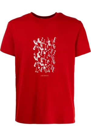Bikkembergs Hombre, Camisetas, Rojo, Talla: XL