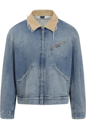 Maison Margiela Hombre, Chaquetas, Azul, Talla: XL