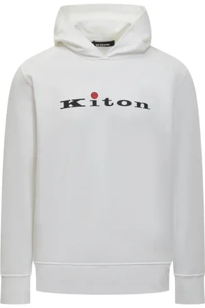 Kiton Hombre, Sudaderas, Blanco, Talla: L