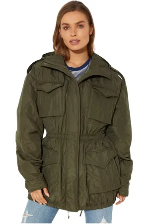 Norma Kamali Mujer, Chaquetas, Verde, Talla: M