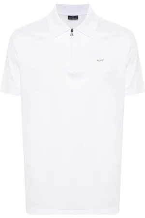 Paul & Shark Hombre, Camisetas, Blanco, Talla: M