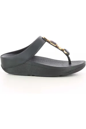 FitFlop Mujer, Zapatos, Negro, Talla: 37 EU