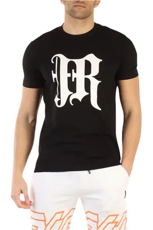 John Richmond Hombre, Camisetas, Negro, Talla: L