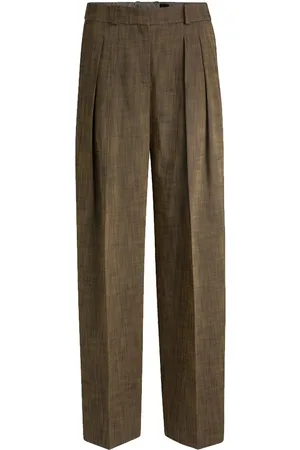 HUGO BOSS Mujer, Pantalones, Verde, Talla: L