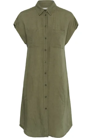 Part Two Mujer, Vestidos, Verde, Talla: 4XL