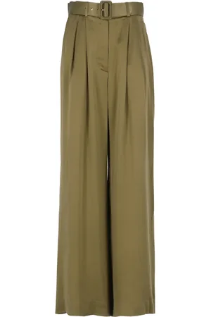 ZIMMERMANN Mujer, Pantalones, Verde, Talla: L