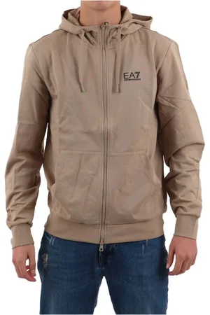 EA7 Hombre, Sudaderas, Marrón, Talla: XL