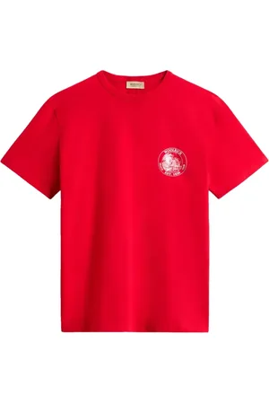 Woolrich Hombre, Camisetas, Rojo, Talla: XL