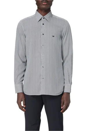 Emporio Armani Hombre, Camisas, Gris, Talla: XL