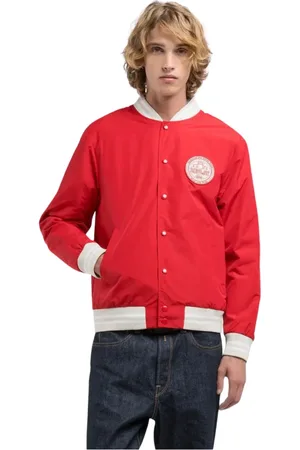 Replay Hombre, Chaquetas, Rojo, Talla: M