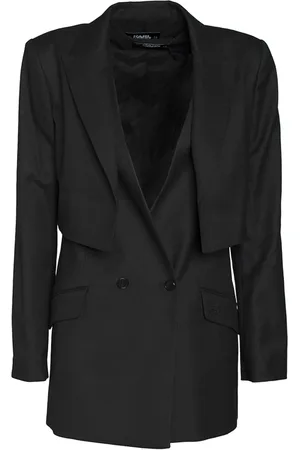 Karl Lagerfeld Mujer, Chaquetas, Negro, Talla: M