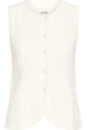 Ichi Mujer, Chaquetas, Blanco, Talla: XS