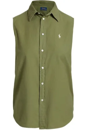 Ralph Lauren Mujer, Blusas y Camisas, Verde, Talla: M