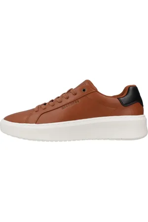 Skechers Hombre, Zapatos, Marrón, Talla: 45 EU